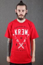 KR3W t-shirt Switchblade red